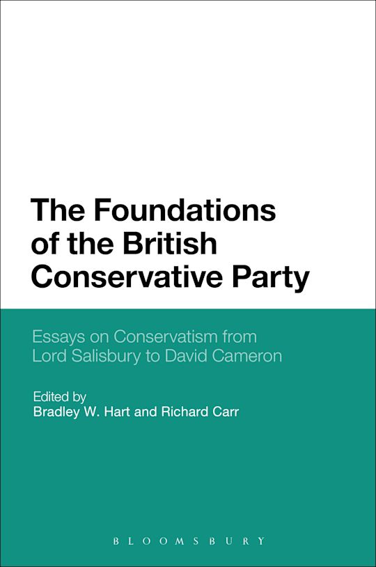 The Foundations of the British Conservative Party cover