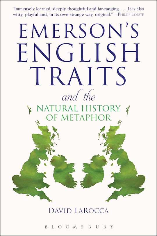 Emerson's English Traits and the Natural History of Metaphor cover