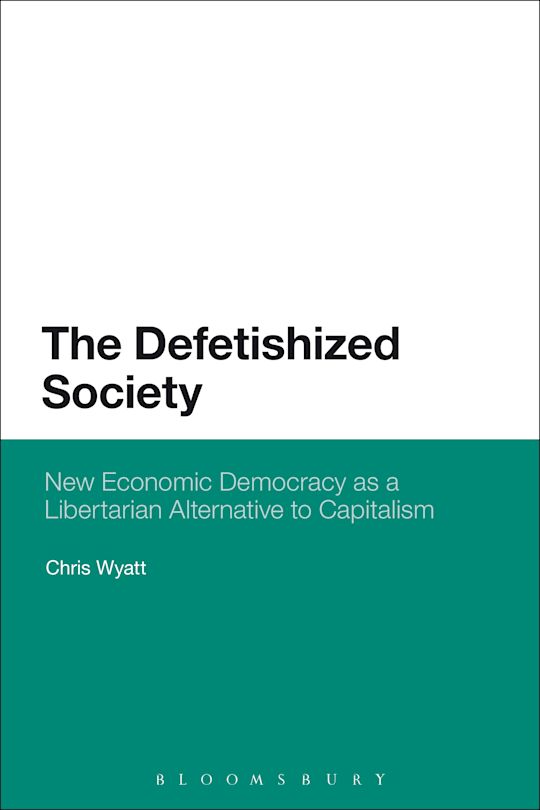 The Defetishized Society cover