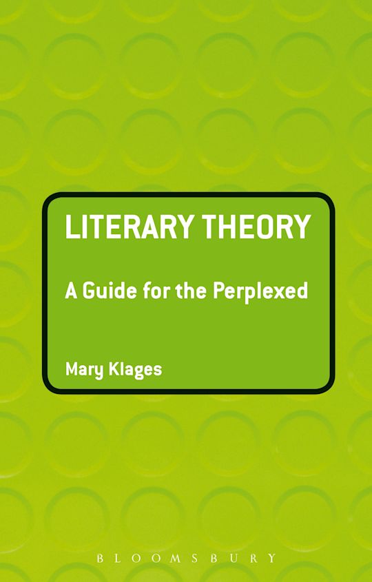 Literary Theory: A Guide for the Perplexed cover