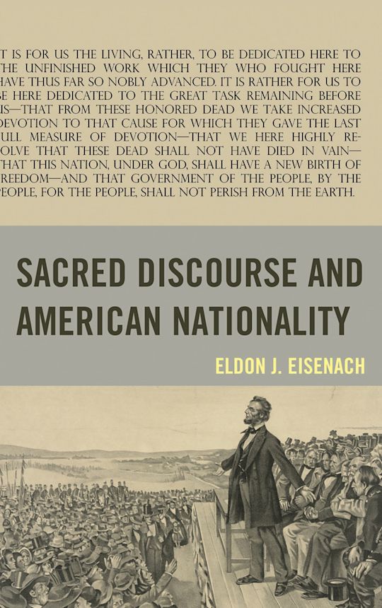 Sacred Discourse and American Nationality cover