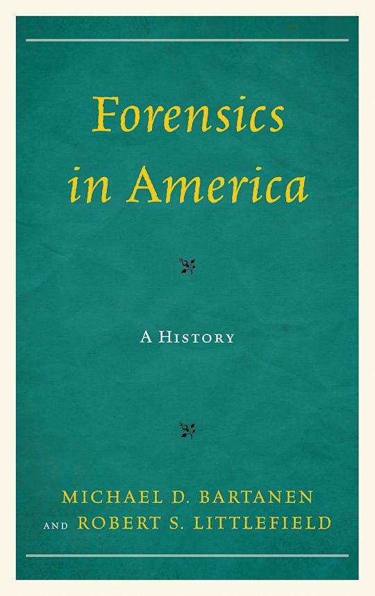 Forensics in America cover