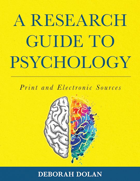 A Research Guide to Psychology cover