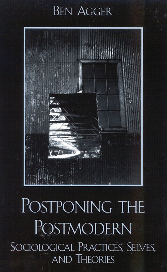 Postponing the Postmodern cover
