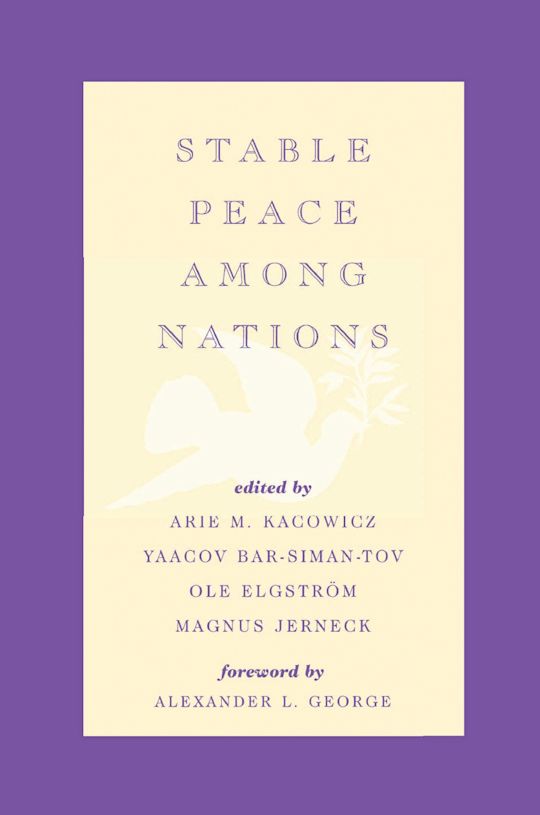 Stable Peace Among Nations cover