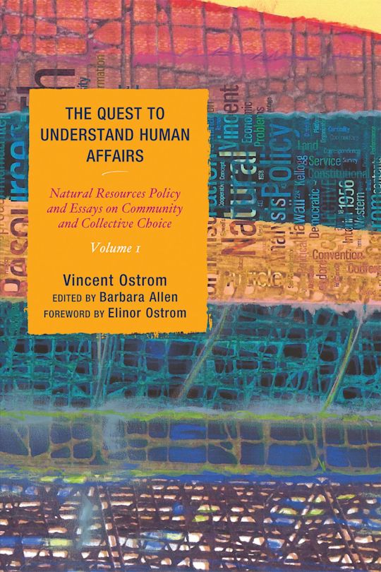 The Quest to Understand Human Affairs cover