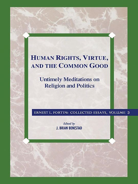 Human Rights, Virtue and the Common Good cover
