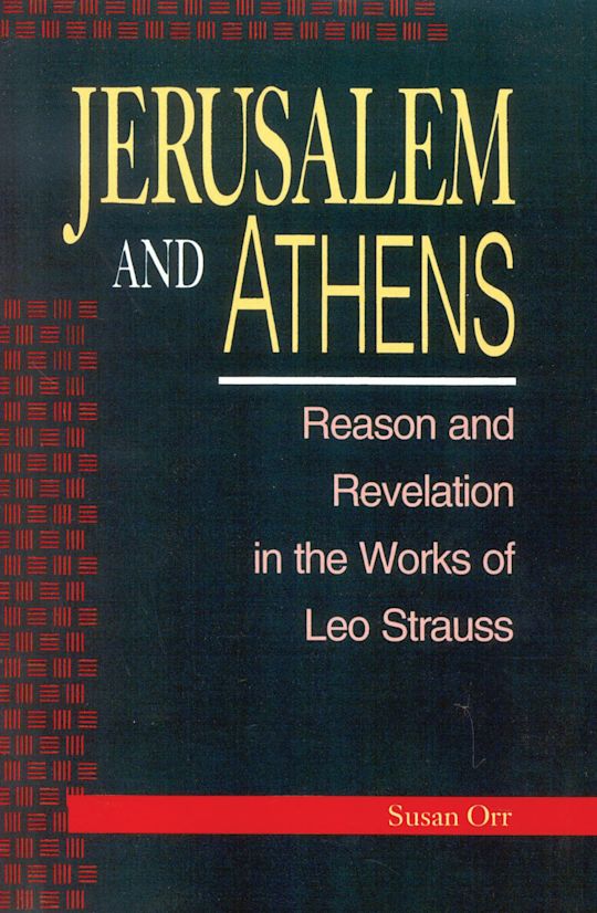 Jerusalem and Athens cover