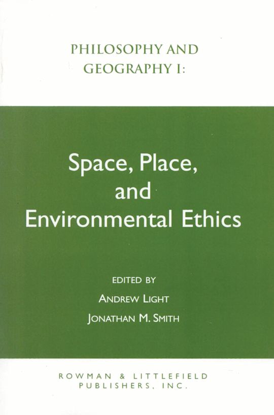 Philosophy and Geography I cover