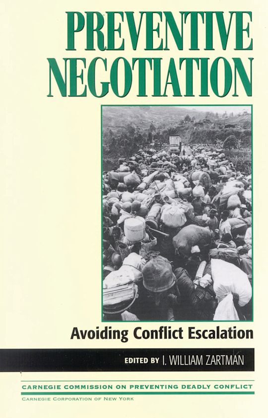 Preventive Negotiation cover