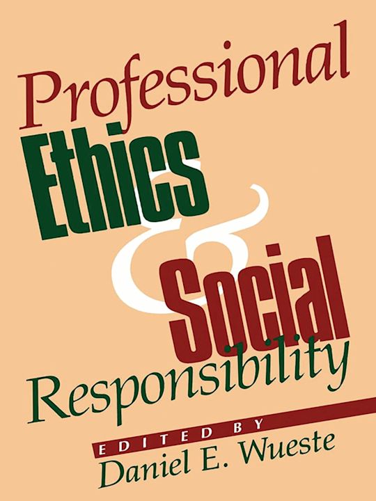 Professional Ethics and Social Responsibility cover