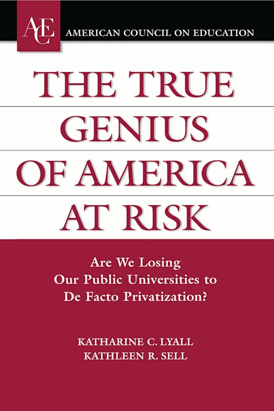 The True Genius of America at Risk cover