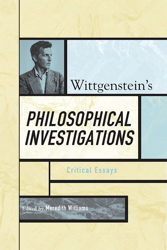 Wittgenstein's Philosophical Investigations cover
