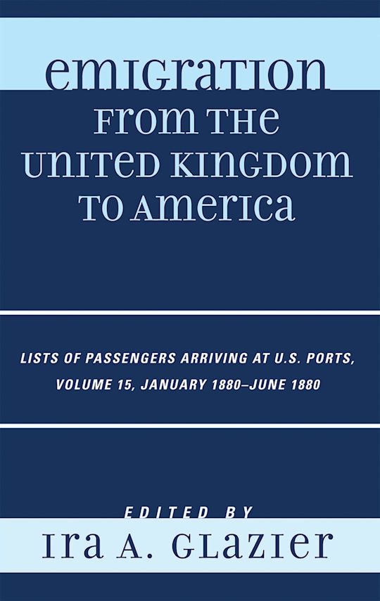 Emigration from the United Kingdom to America cover
