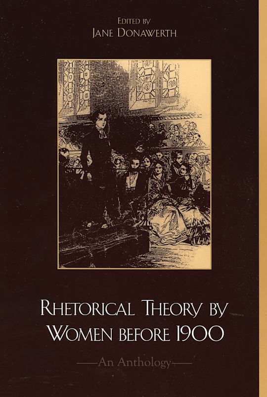 Rhetorical Theory by Women before 1900 cover