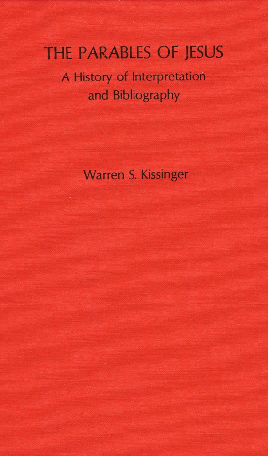 The Parables of Jesus cover