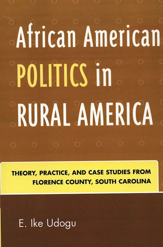 African American Politics in Rural America cover