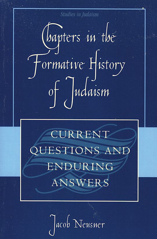Chapters in the Formative History of Judaism cover