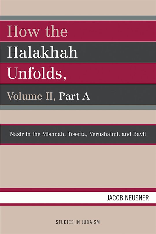 How the Halakhah Unfolds cover