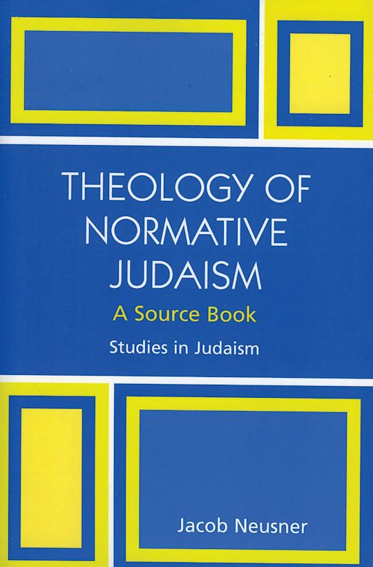 Theology of Normative Judaism cover