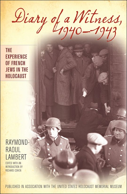Diary of a Witness, 1940-1943 cover
