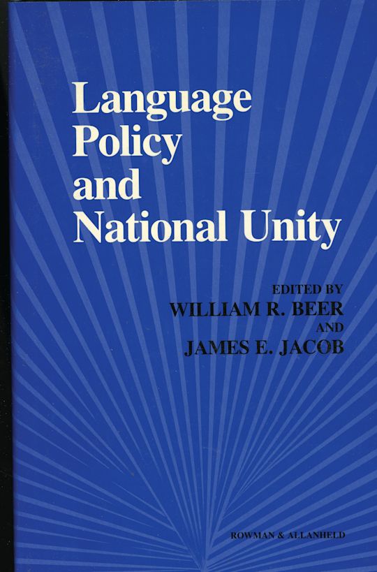 Language Policy and National Unity cover