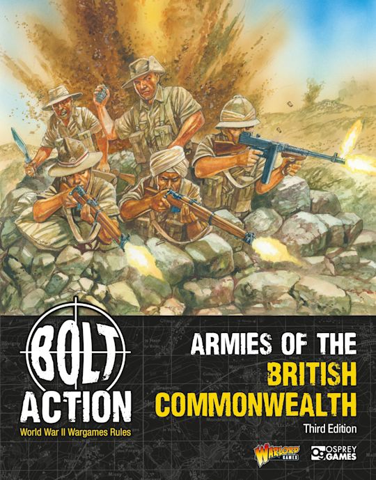 Bolt Action: Armies of the British Commonwealth: Third Edition cover