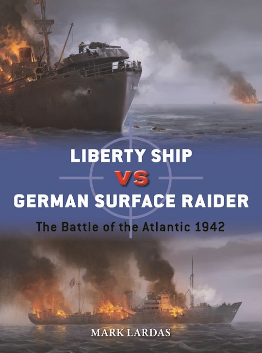 US Liberty Ship vs German Surface Raider cover