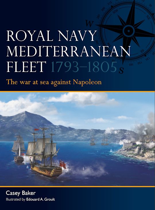 Royal Navy Mediterranean Fleet 1793–1805 cover