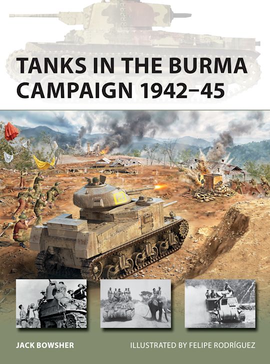 Tanks in the Burma Campaign 1942–45 cover