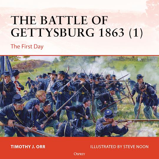 Osprey Campaign Series: The Battle of Gettysburg 1863 (1) cover