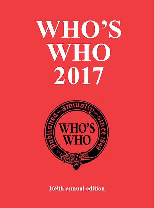 Who's Who 2017 cover