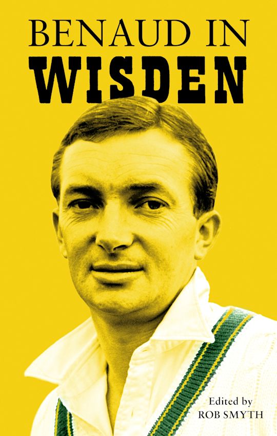 Benaud in Wisden cover