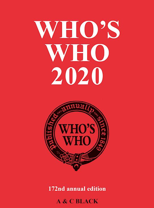Who's Who 2020 Print and Online Bundle cover