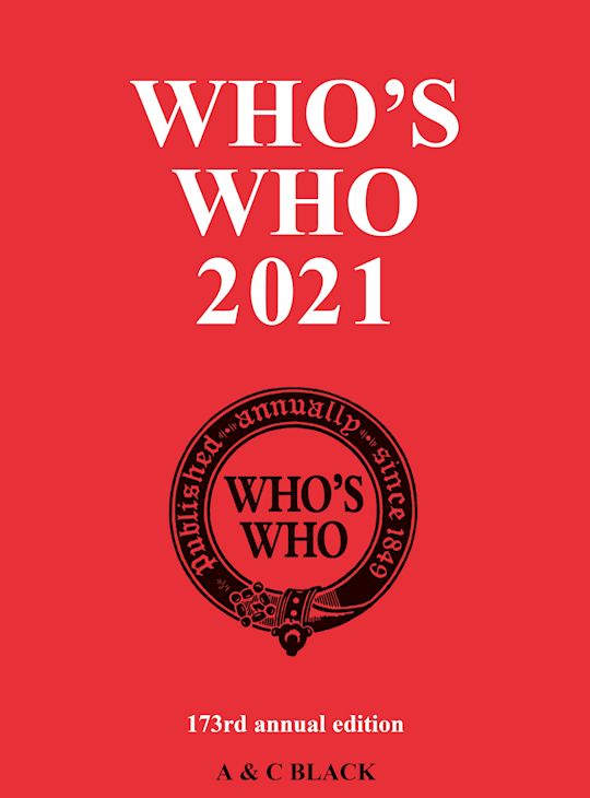 Who's Who 2021 Print and Online Bundle cover