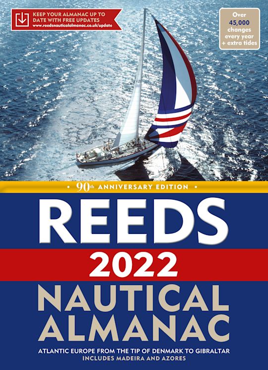 Reeds Nautical Almanac 2022 cover