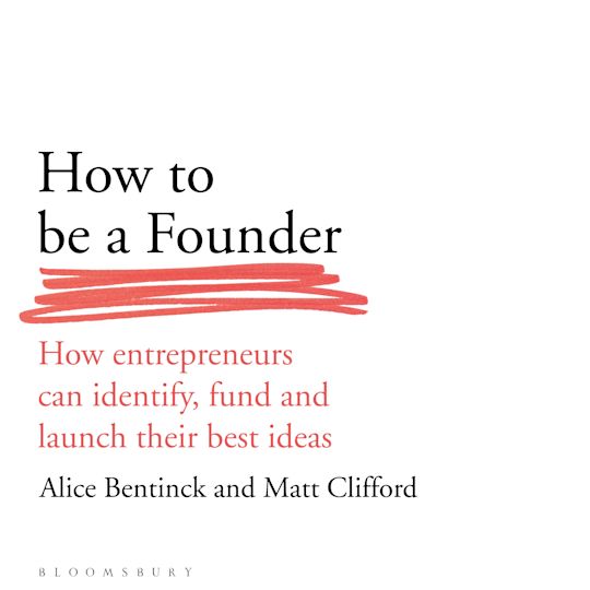 How to Be a Founder cover