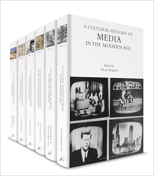 A Cultural History of Media cover