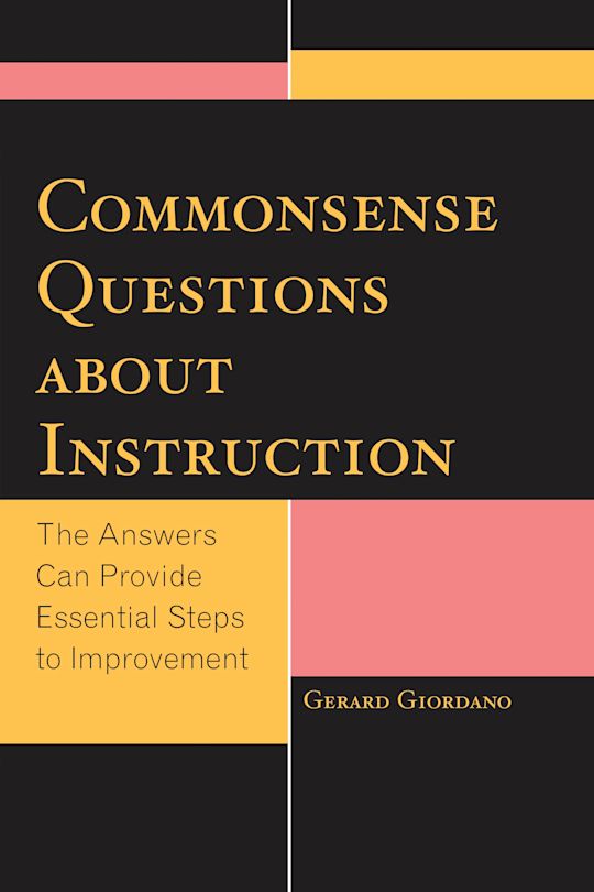 Commonsense Questions about Instruction cover