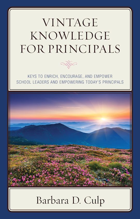 Vintage Knowledge for Principals cover