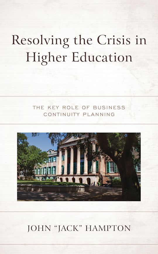 Resolving the Crisis in Higher Education cover