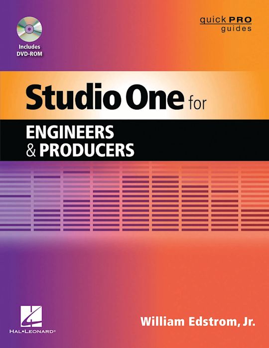 Studio One for Engineers and Producers cover