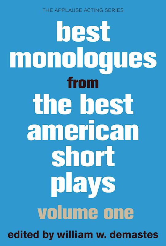Best Monologues from Best American Short Plays cover