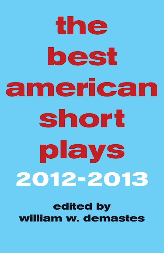 The Best American Short Plays 2012-2013 cover