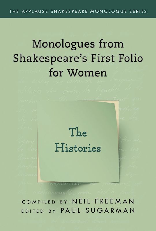 Monologues from Shakespeare’s First Folio for Women cover