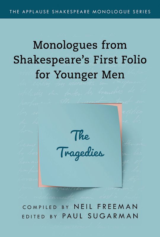 Monologues from Shakespeare’s First Folio for Younger Men cover
