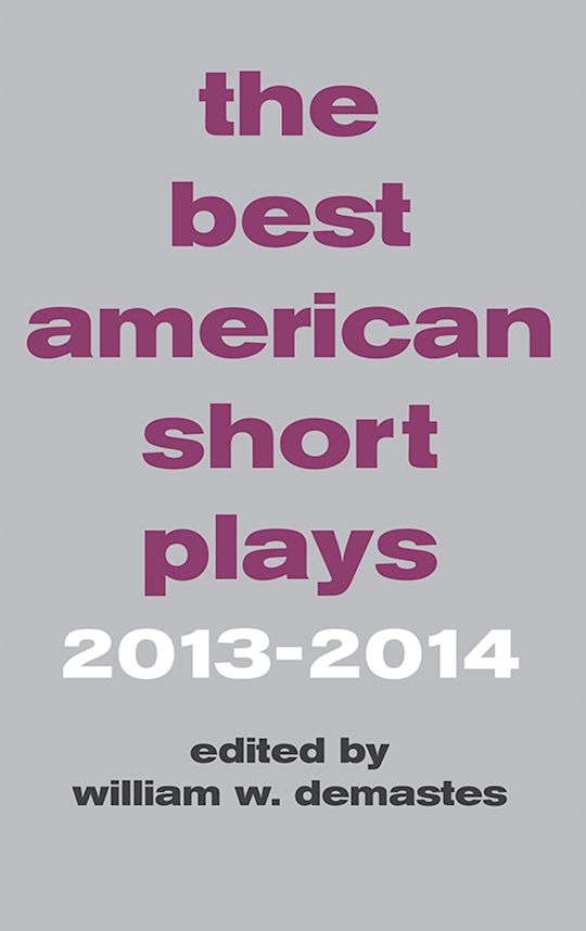 The Best American Short Plays 2013-2014 cover