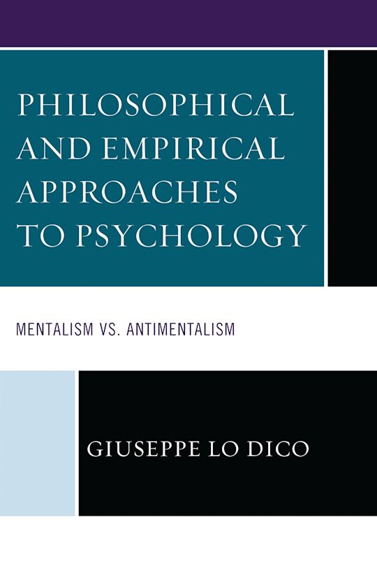 Philosophical and Empirical Approaches to Psychology cover