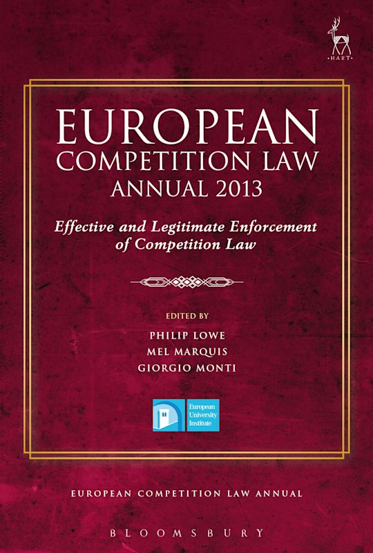 European Competition Law Annual 2013 cover