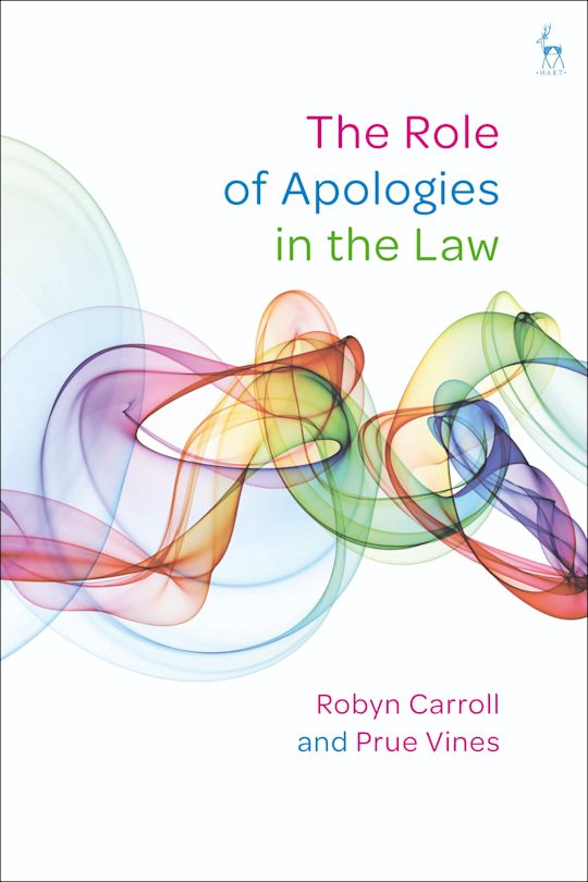 The Role of Apologies in the Law cover
